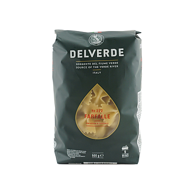 Макароны № 222 Фарфалле"Дельверде" 500г