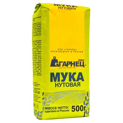Мука нутовая Гарнец 500 г