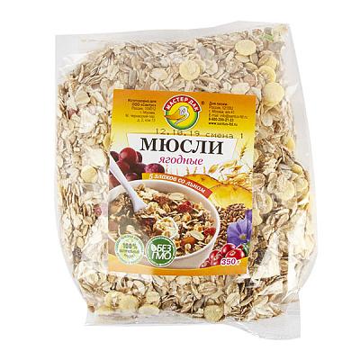  Мюсли Мастер Дак ягодные 350 г в интернет-магазине свежих фермерских продуктов Apeti.ru
