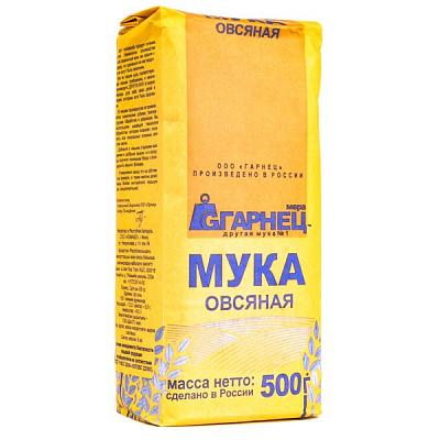  Мука овсяная Гарнец 500 г в интернет-магазине свежих фермерских продуктов Apeti.ru