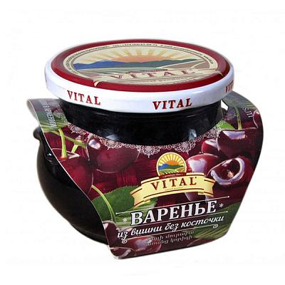  Варенье Vital из вишни без косточки 430 г в интернет-магазине свежих фермерских продуктов Apeti.ru