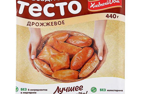  Тесто Звездное дрожжевое замороженное 440 г в интернет-магазине продуктов с Преображенского рынка Apeti.ru
