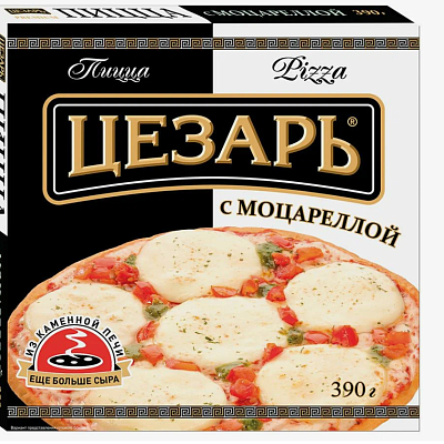  Пицца Цезарь с Моцареллой 390 г в интернет-магазине свежих фермерских продуктов Apeti.ru