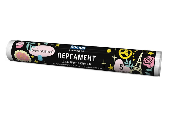  Пергамент HOMEX с силиконовым покрытием 28см*5м "Очень Приятный" в интернет-магазине продуктов с Преображенского рынка Apeti.ru