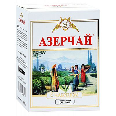 Чай черный Азерчай с чабрецом 100 г