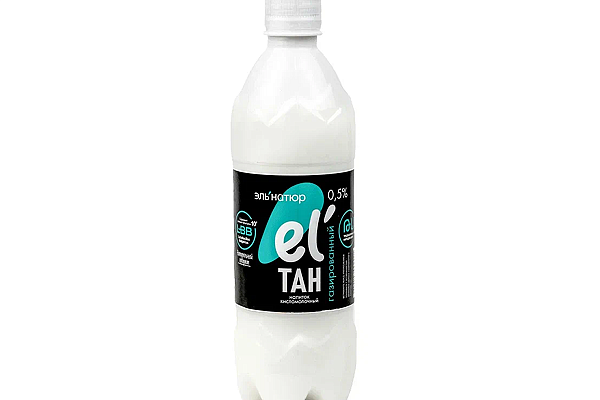  Тан  "eL`NATUR" газированный 0,5% БЗМЖ 0,5л в интернет-магазине продуктов с Преображенского рынка Apeti.ru