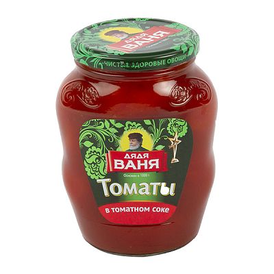 Томаты Дядя Ваня в томатном соке 680 г