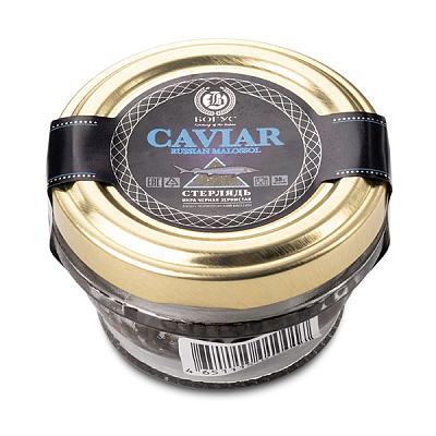  Черная икра осетровых Caviar Bogus стерлядь 30 г в интернет-магазине свежих фермерских продуктов Apeti.ru