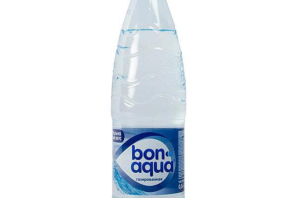  Вода Bonaqua газированная 0,5 л в интернет-магазине продуктов с Преображенского рынка Apeti.ru