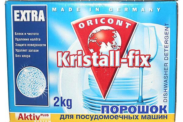  Порошок для посудомоечных машин Kristall-fix 2 кг в интернет-магазине продуктов с Преображенского рынка Apeti.ru