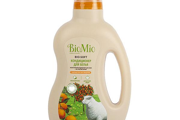  Кондиционер для белья BioMio Bio-Soft хлопок и мандарин 1 л в интернет-магазине продуктов с Преображенского рынка Apeti.ru