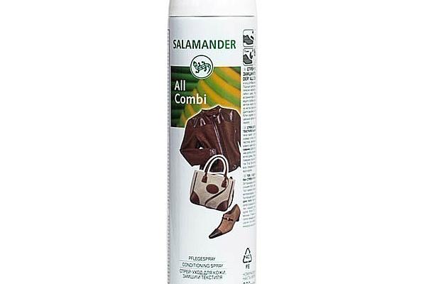  Спрей уход Salamander all combi для кожи замши и текстиля 300 мл в интернет-магазине продуктов с Преображенского рынка Apeti.ru