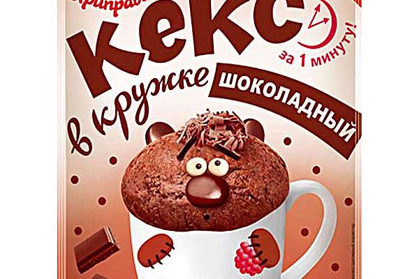  Кекс в кружке Приправыч шоколадный 50 г в интернет-магазине продуктов с Преображенского рынка Apeti.ru