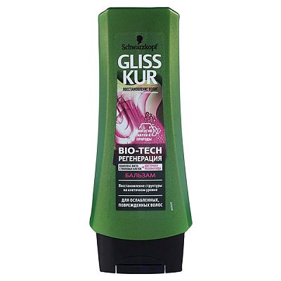 Бальзам Gliss Kur bio-tech регенерация 200 мл