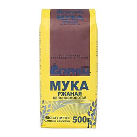  Мука ржаная Гарнец цельносмолотая 500 г в интернет-магазине свежих фермерских продуктов Apeti.ru