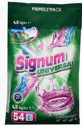 Стиральный порошок универсальный Clovin Signum Universal 4.5 кг