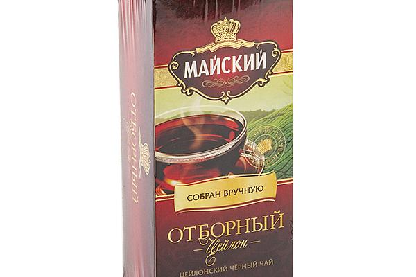  Чай черный Майский отборный в пакетиках 25 шт*2 г в интернет-магазине продуктов с Преображенского рынка Apeti.ru