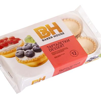  Тарталетки Baker House Десертные 12 шт 180 г в интернет-магазине свежих фермерских продуктов Apeti.ru