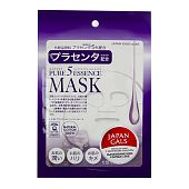 Маска для лица Japan Gals Pure 5 Essense с плацентой 1 шт