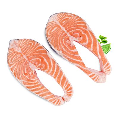 Стейк семги (лосося) охлажденный 