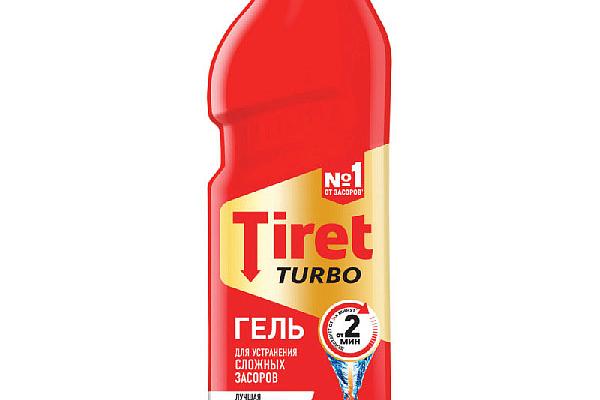  Гель Tiret Turbo для устранения сложных засоров в трубах 1 л в интернет-магазине продуктов с Преображенского рынка Apeti.ru
