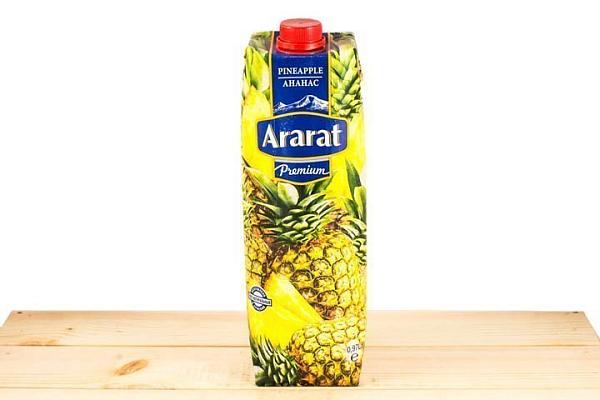  Нектар Ararat ананасовый 0,97 л в интернет-магазине продуктов с Преображенского рынка Apeti.ru