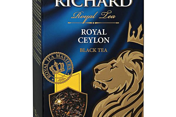  Чай черный Richard royal ceylon 90 г в интернет-магазине продуктов с Преображенского рынка Apeti.ru