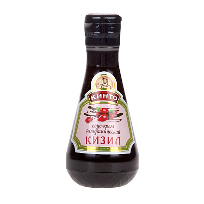  Крем Соус "Кинто" бальзамический Кизил 200 мл в интернет-магазине свежих фермерских продуктов Apeti.ru