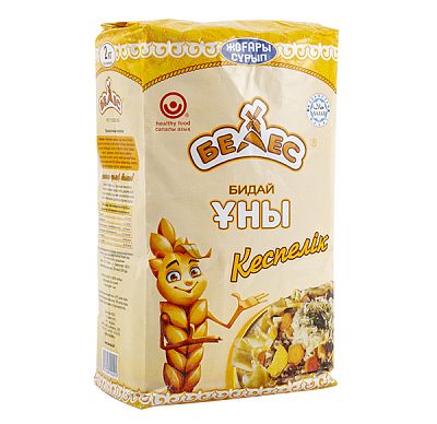 Мука пшеничная Белес домашняя 2 кг