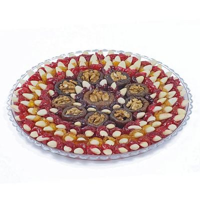 Ассорти из сухофруктов с миндалем и грецким орехом ~650 г