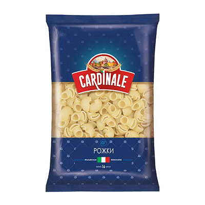 Макаронные изделия Cardinale рожки 400 г