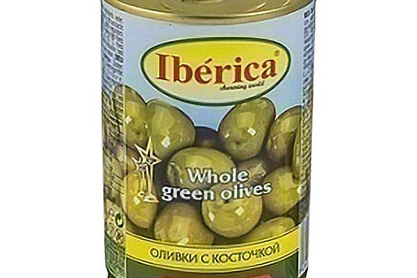  Оливки Iberica с косточкой 300 г в интернет-магазине продуктов с Преображенского рынка Apeti.ru