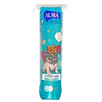 Диски ватные Aura beauty 100 шт