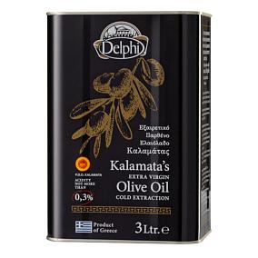  Масло оливковое Delphi нерафинированное Каламата 3 л в интернет-магазине свежих фермерских продуктов Apeti.ru