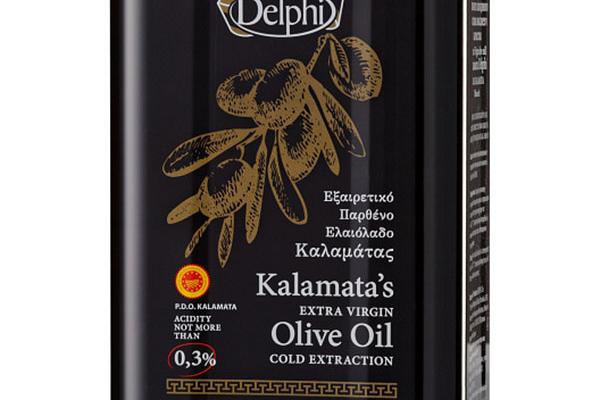  Масло оливковое Delphi нерафинированное Каламата 3 л в интернет-магазине продуктов с Преображенского рынка Apeti.ru