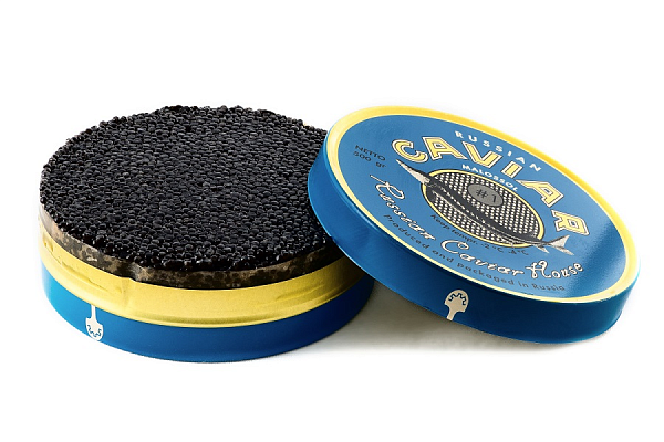  Черная икра зернистая сибирского осетра Caviar  Классик 500 г ж/б в интернет-магазине продуктов с Преображенского рынка Apeti.ru