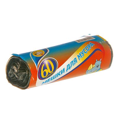 Мешки для мусора  60 л 30 шт