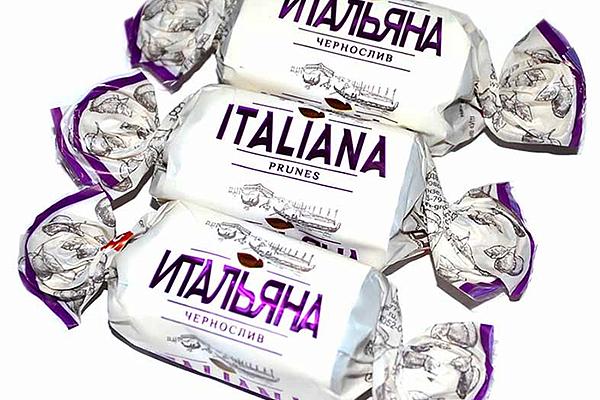  Конфеты Итальяна со вкусом чернослива на развес 250 г в интернет-магазине продуктов с Преображенского рынка Apeti.ru