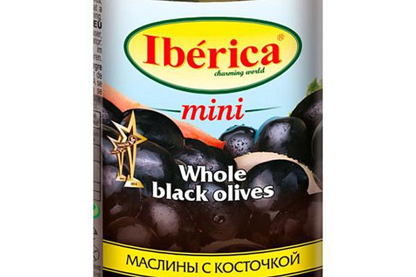 Маслины Iberica с косточкой мини 300 г в интернет-магазине продуктов с Преображенского рынка Apeti.ru