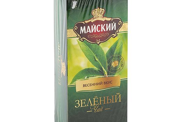  Чай зеленый Майский в пакетиках 25 шт*2 г в интернет-магазине продуктов с Преображенского рынка Apeti.ru