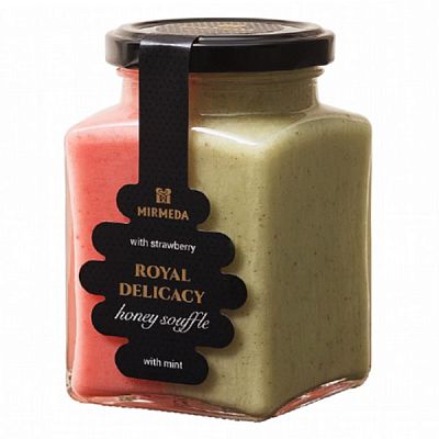 Мед-суфле Mirmeda с клубникой и мятой 340 г