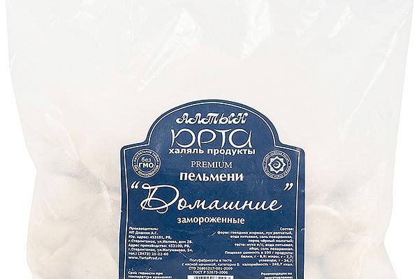  Пельмени Алтын юрта домашние 400 г в интернет-магазине продуктов с Преображенского рынка Apeti.ru