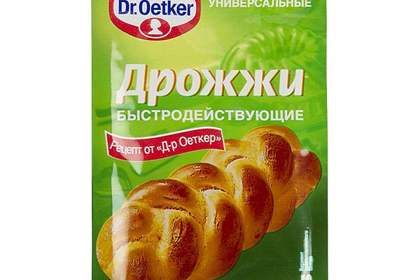  Дрожжи Dr.Oetker быстродействующие 7 г в интернет-магазине продуктов с Преображенского рынка Apeti.ru