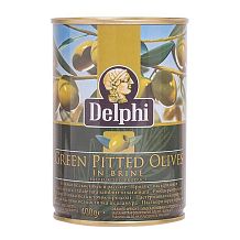 Оливки Delphi без косточек 400 г