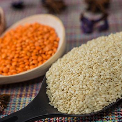  Белый кунжут на развес, 100 гр в интернет-магазине свежих фермерских продуктов Apeti.ru