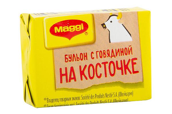  Бульон Maggi с говядиной на косточке кубик 1 шт в интернет-магазине продуктов с Преображенского рынка Apeti.ru