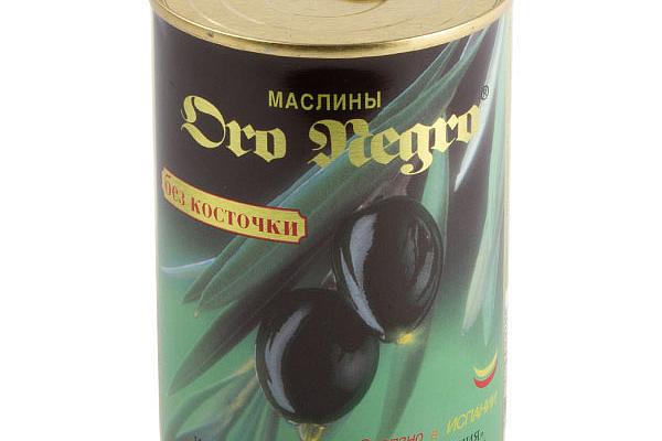  Маслины Oro Negro без косточки 480 г в интернет-магазине продуктов с Преображенского рынка Apeti.ru