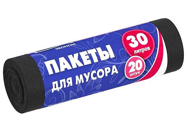  Пакеты для мусора Avikomp 30 л 20 шт в интернет-магазине продуктов с Преображенского рынка Apeti.ru