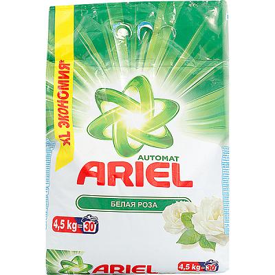  Стиральный порошок Ariel автомат чистота Deluxe белая роза 4,5 кг в интернет-магазине свежих фермерских продуктов Apeti.ru