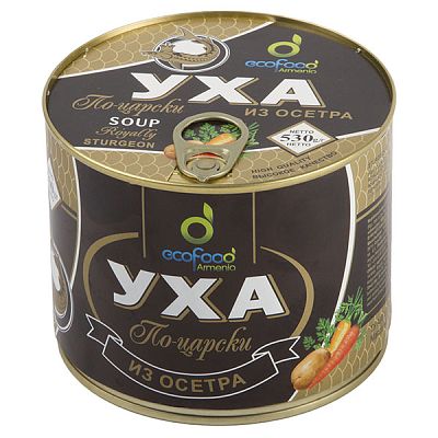 Уха из осетра Ecofood по-царски 530 г